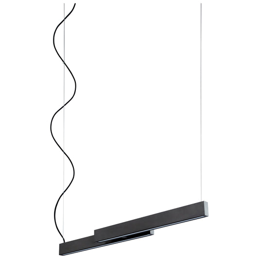 Oxygen Lighting Klone Pendant in Black 32-642-15