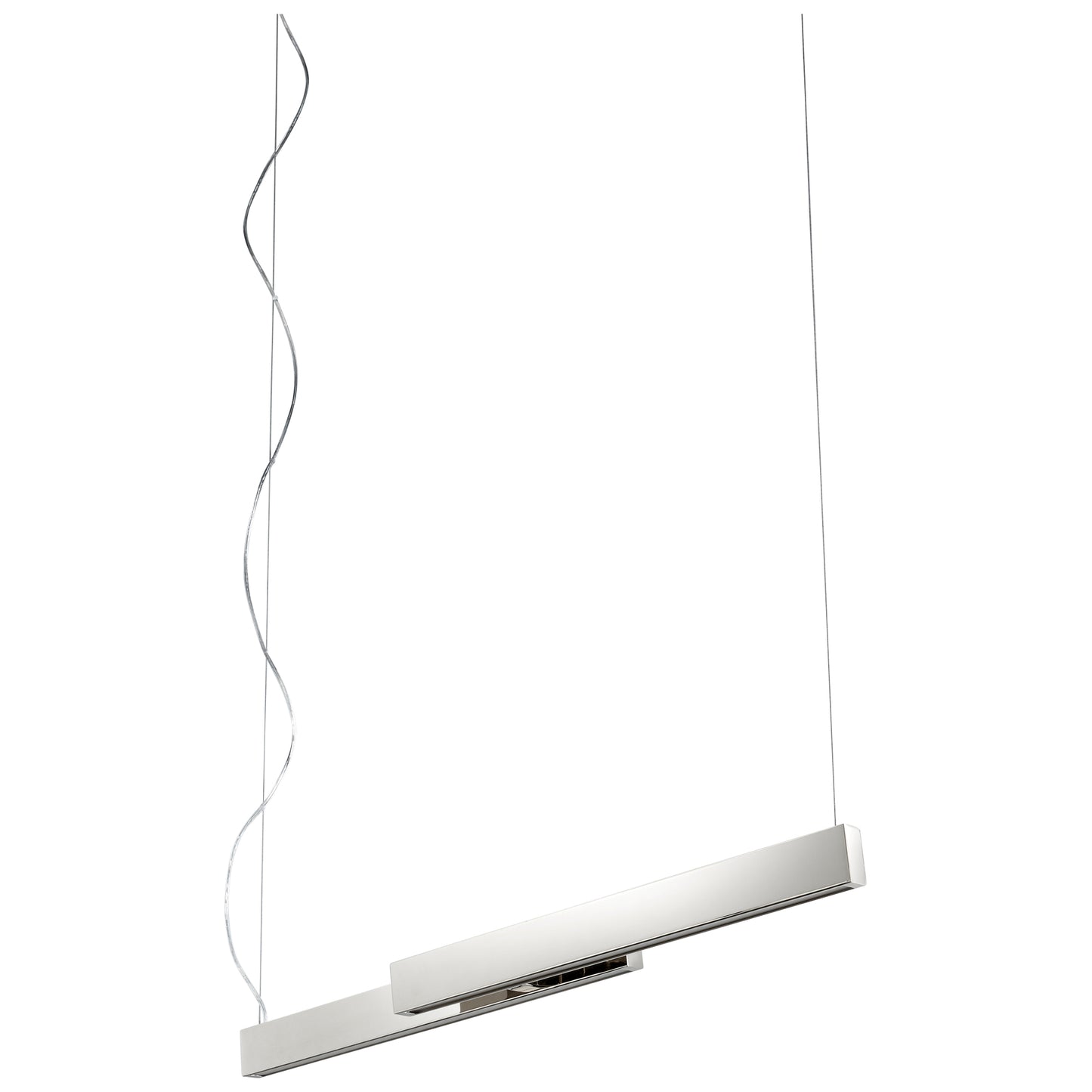 Oxygen Lighting Klone Pendant in Polished Nickel 32-642-20