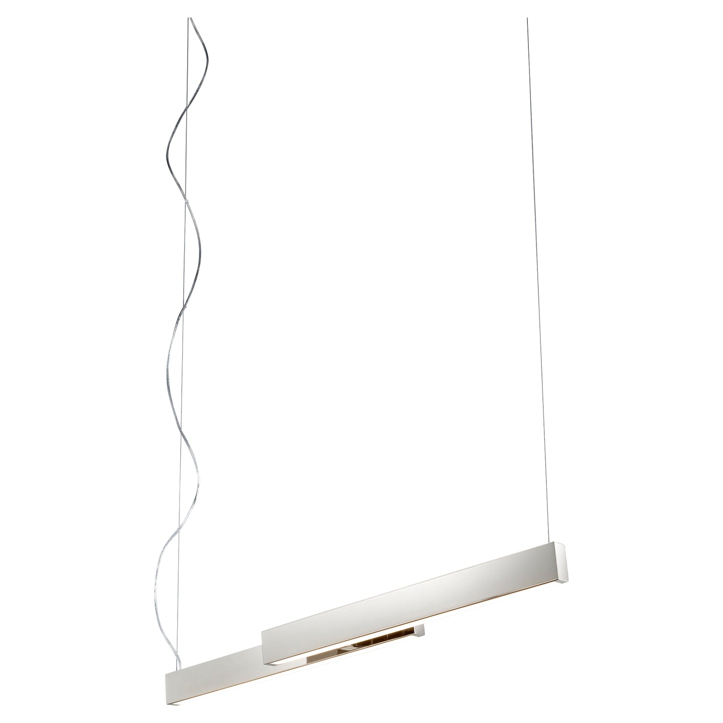 Oxygen Lighting Klone Pendant in Polished Nickel 32-642-20