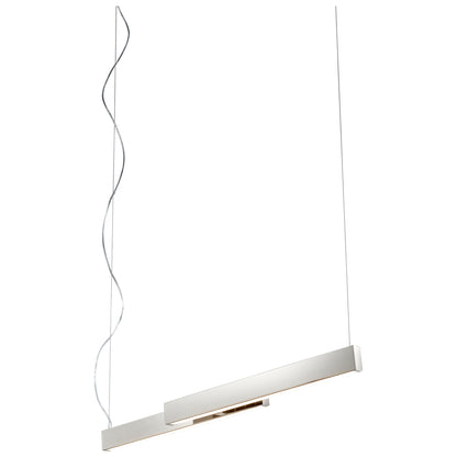 Oxygen Lighting Klone Pendant in Polished Nickel 32-642-20