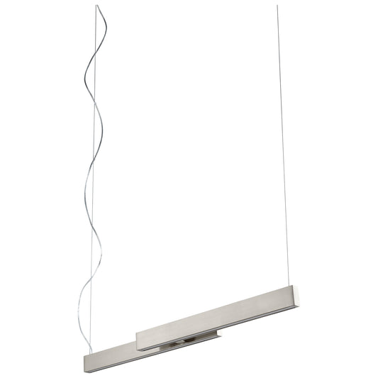 Oxygen Lighting Klone Pendant in Satin Nickel 32-642-24