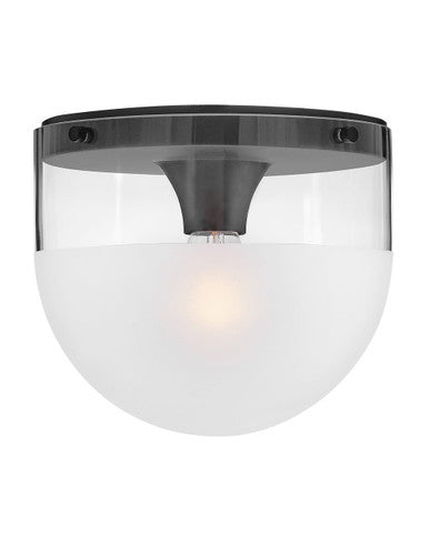 Hinkley Lighting Beck Small Flush Mount in Black 32081BK