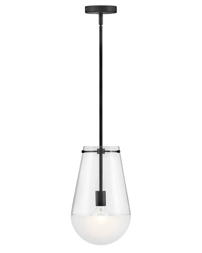 Hinkley Lighting Beck Small Pendant in Black 32087BK