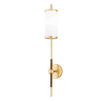 Corbett Lighting Sage Wall Sconce in Vintage Gold Leaf 321-11-VGL