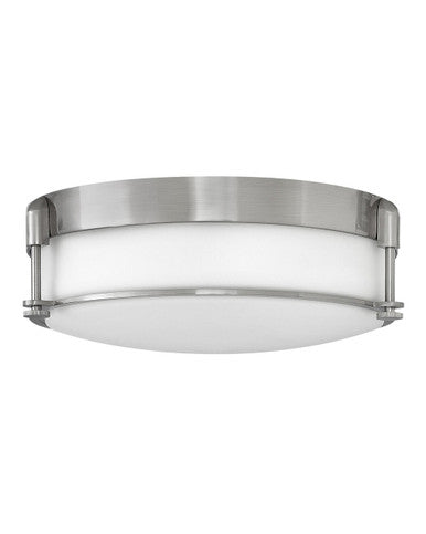 Hinkley Lighting Colbin Large Flush Mount Brushed Nickel 3233BN