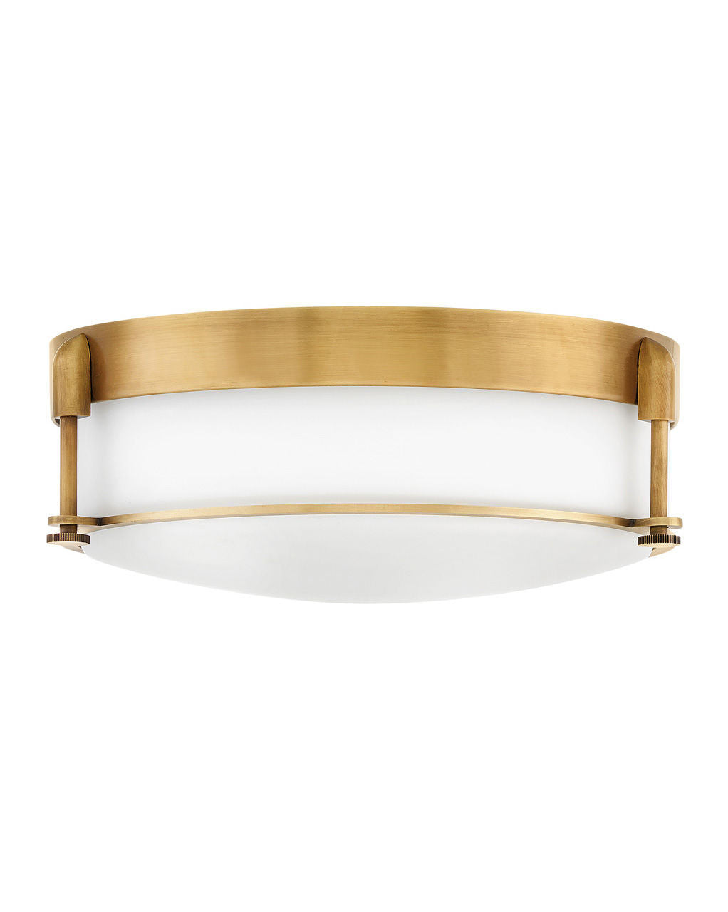 Hinkley Lighting Colbin Large Flush Mount Heritage Brass 3233HB