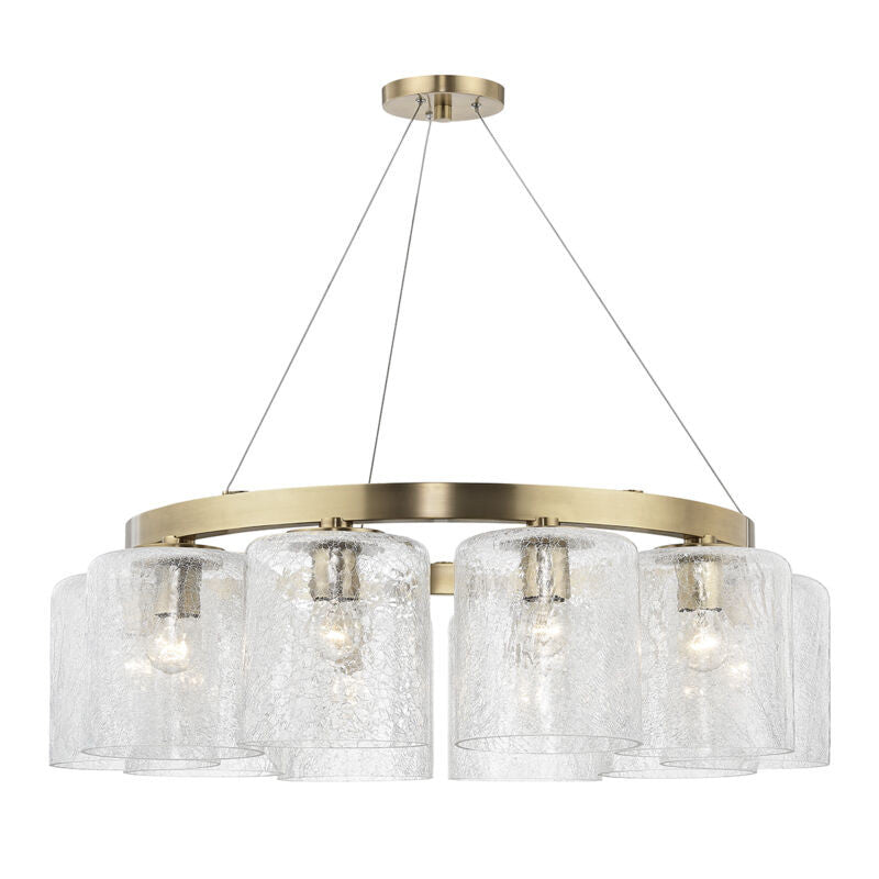 Hudson Valley Lighting Charles Chandelier in Aged Brass 3234-AGB