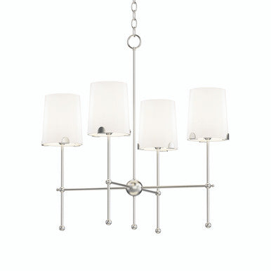 Maxim Huntington 4-Light Chandelier in Satin Nickel 32364WTSN