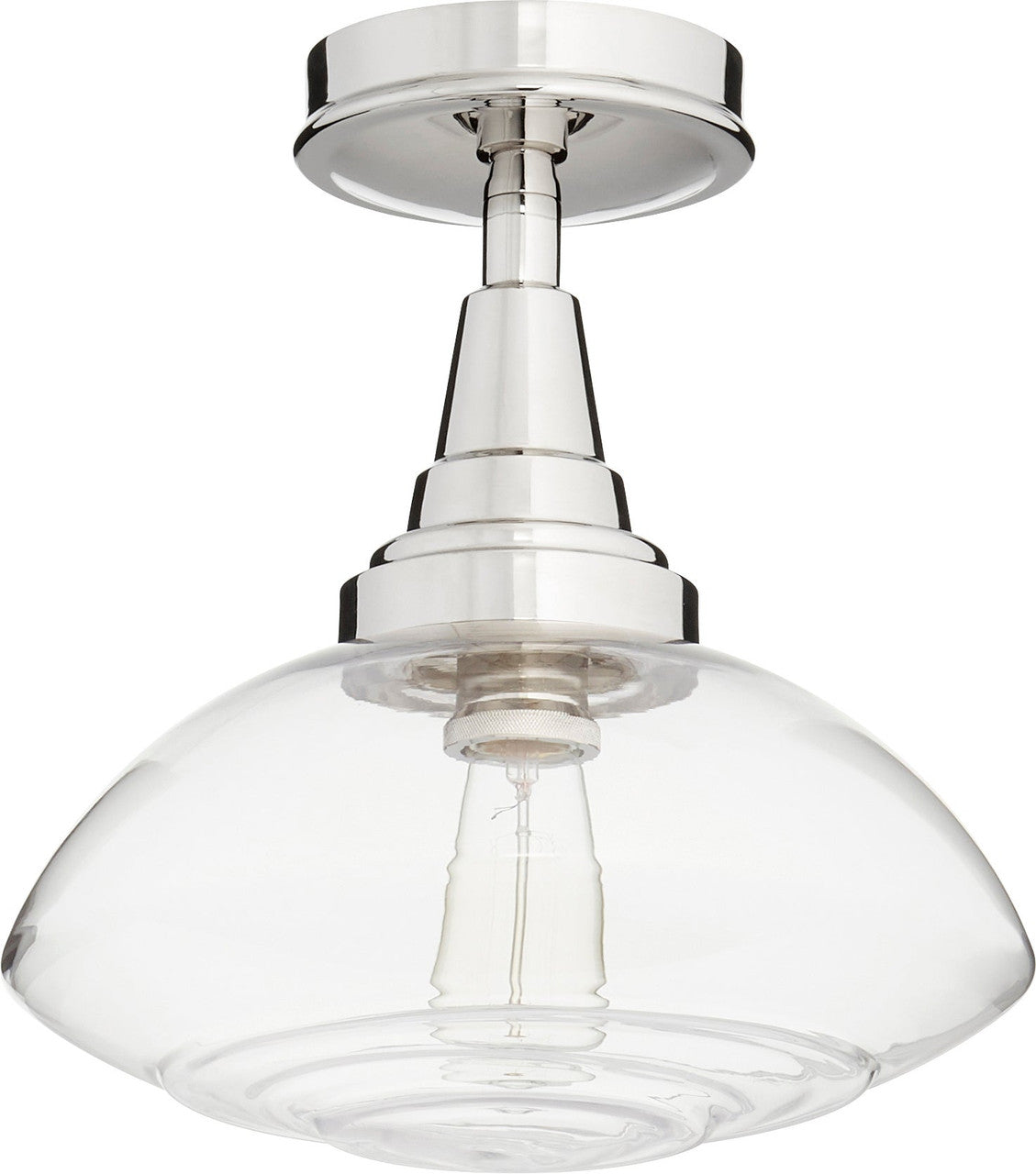 Quorum Ceiling Mount in Polished Nickel 3240-13-62