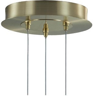 Arnsberg Dakar LED Pendant Light in Satin Brass 324110108