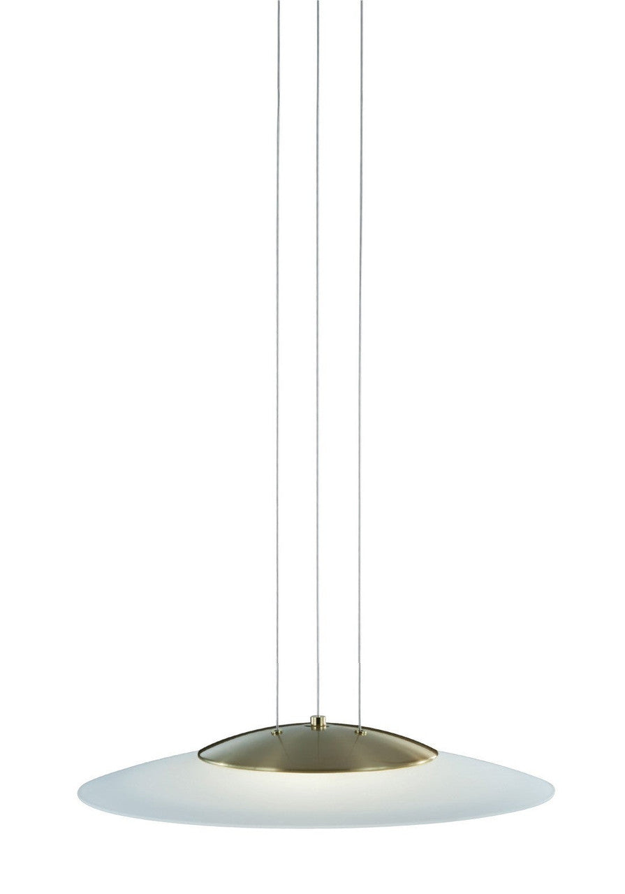 Arnsberg Dakar LED Pendant Light in Satin Brass 324110108