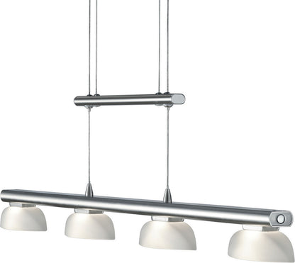 Arnsberg Senator LED Pendant Light in Satin Nickel 324390407