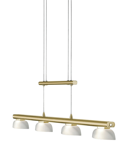 Arnsberg Senator LED Pendant Light in Satin Brass 324390408