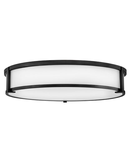 Hinkley Lighting Lowell Extra Large Flush Mount in Black 3244BK