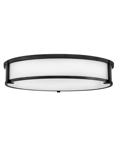 Hinkley Lighting Lowell Extra Large Flush Mount in Black 3244BK