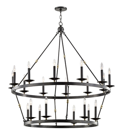 Hudson Valley Lighting Allendale Chandelier in Aged Old Bronze 3247-AOB