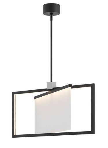 Hinkley Lighting Folio Medium Single Tier Pendant Black 32504BLK