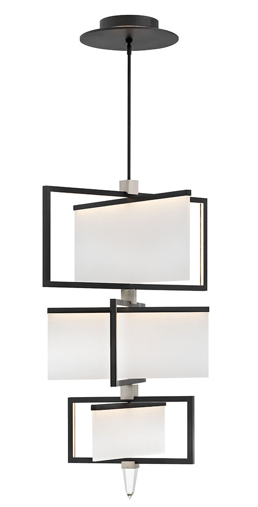 Hinkley Lighting Folio Large Three Tier Black 32508BLK