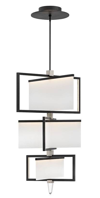 Hinkley Lighting Folio Large Three Tier Black 32508BLK