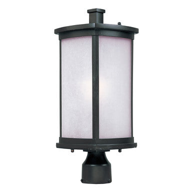 Maxim Terrace 1-Light Outdoor Post Lantern in Bronze 3250FSBZ