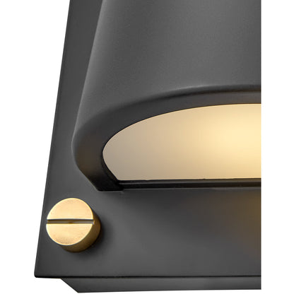 Hinkley Lighting Scout Single Light Sconce Black 32530BK