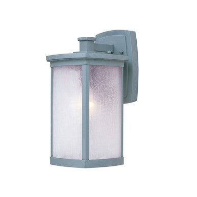 Maxim Terrace 1-Light Medium Outdoor Wall Lantern in Platinum 3253FSPL