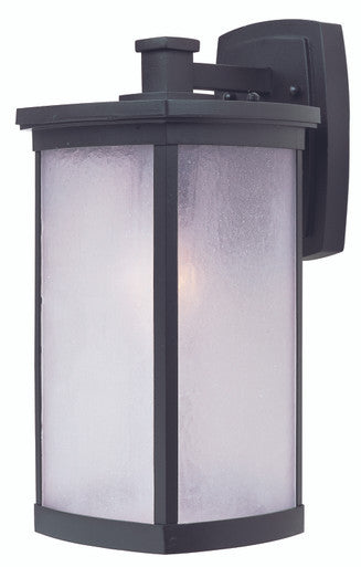 Maxim Terrace 1-Light Large Outdoor Wall Lantern in Bronze 3254FSBZ