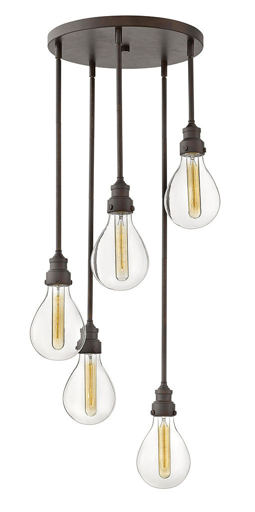 Hinkley Lighting 3265IN Denton Indoor in Industrial Iron