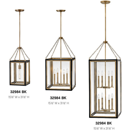 Hinkley Lighting Shaw Large Pendant Black 32984BK