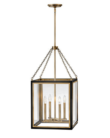 Hinkley Lighting Shaw Large Pendant Black 32984BK