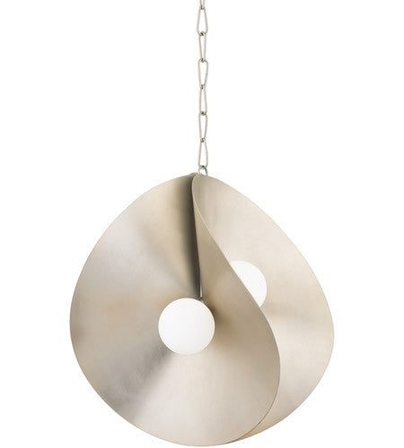 Corbett Lighting4 Light Medium Pendant in Steel 330-24-WSL