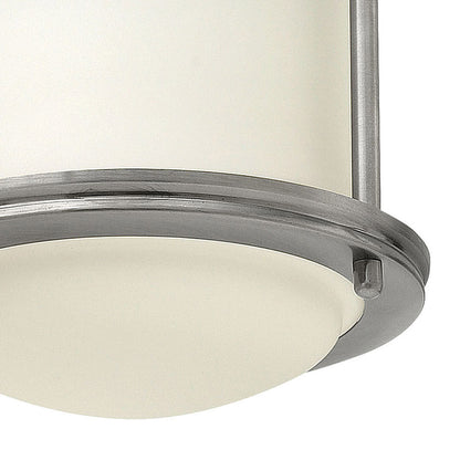 Hinkley Lighting Hadley Small Flush Mount Antique Nickel 3300AN