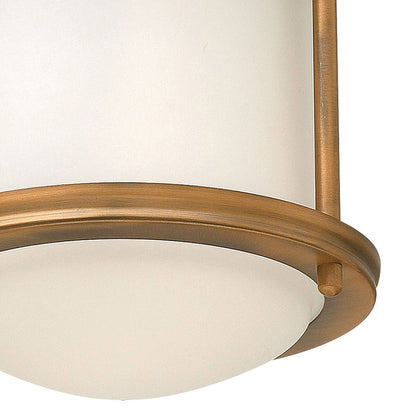 Hinkley Lighting Hadley Small Flush Mount Brushed Bronze 3300BR