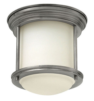 Hinkley Lighting Hadley Small Flush Mount Antique Nickel 3300AN