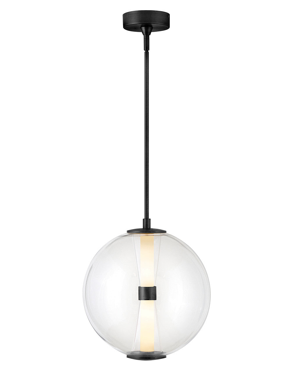 Hinkley Lighting Elin Medium Globe Pendant in Black 33107BK