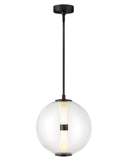 Hinkley Lighting Elin Medium Globe Pendant in Black 33107BK