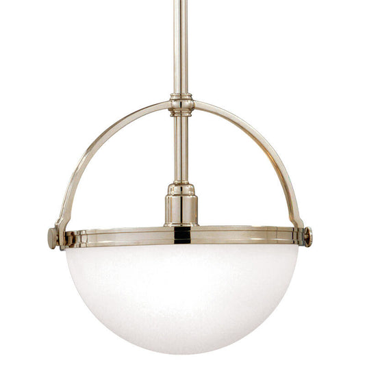 Hudson Valley Lighting Stratford Pendant in Polished Nickel 3311-PN