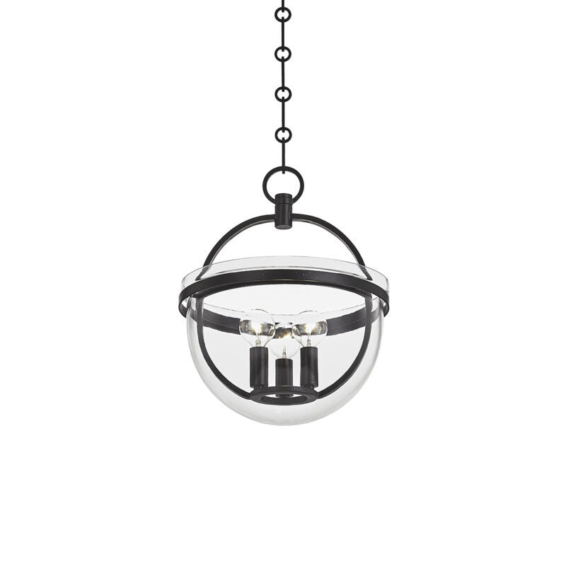 Hudson Valley Lighting Malloy Lantern in Aged Iron 3315-AI