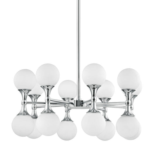 Hudson Valley Lighting Astoria Chandelier in Polished Chrome 3316-PC