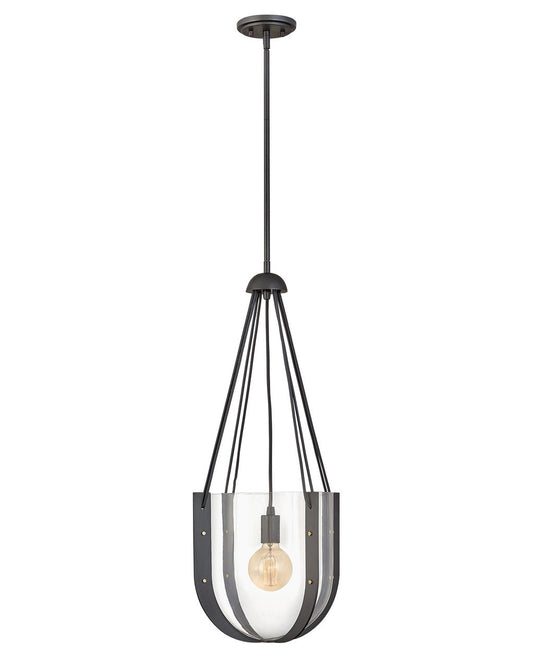 Hinkley Lighting Vaso Medium Pendant Brushed Graphite 33204BGR