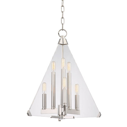 Hudson Valley Lighting Triad Lantern in Polished Nickel 3336-PN