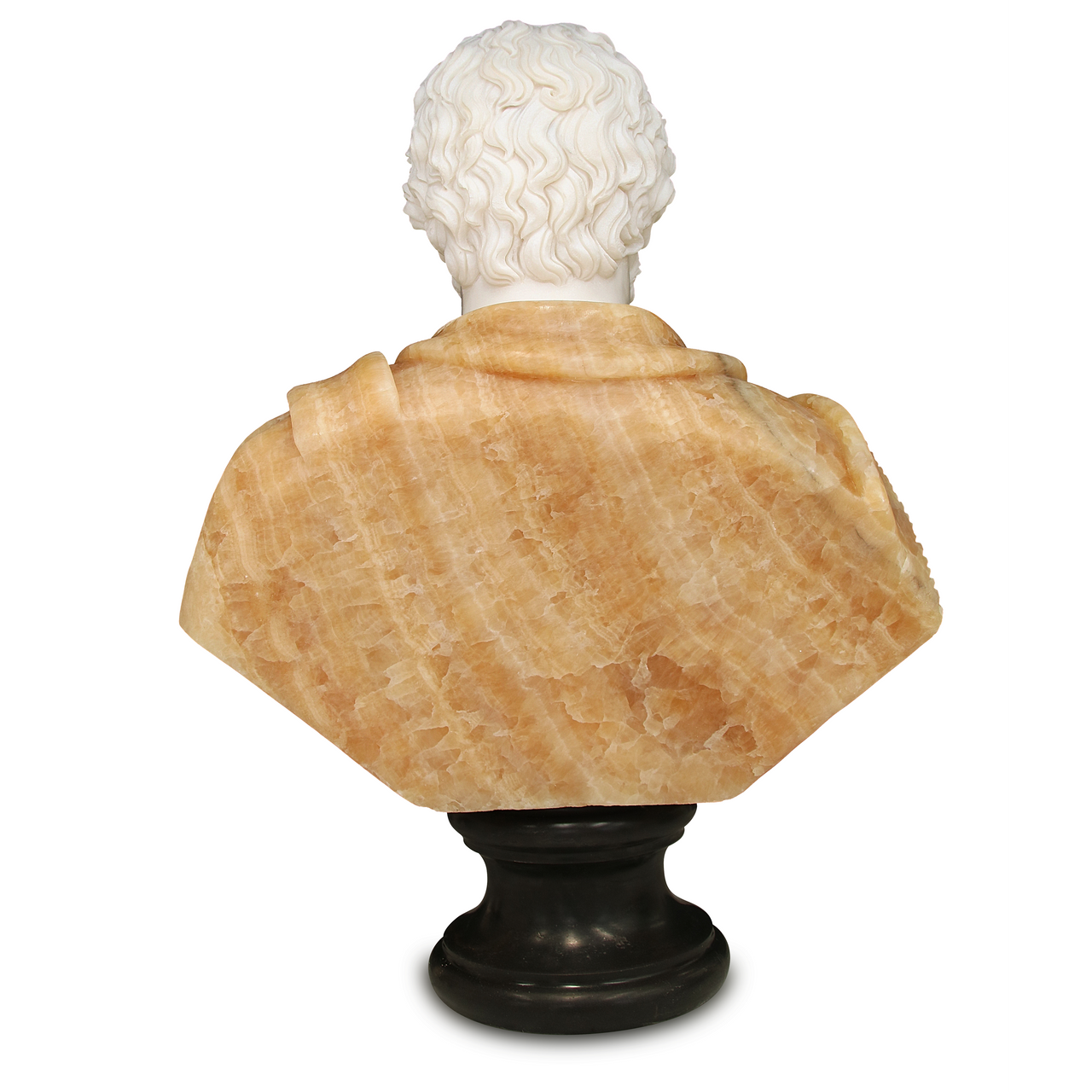 Currey & Co. Thanos Marble Bust Sculpture 1200-0664