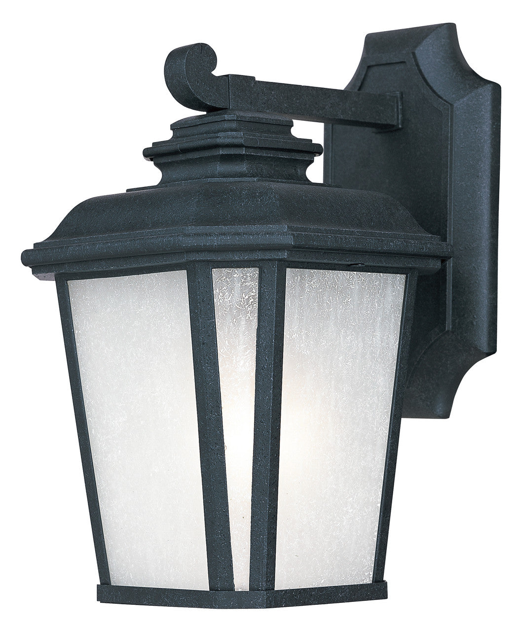 Maxim Radcliffe 1-Light Small Outdoor Wall in Black Oxide 3342WFBO