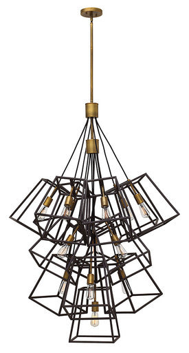 Hinkley Lighting Fulton Thirteen Light Multi Tier Bronze 3358BZ