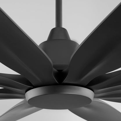 Quorum  Rosales 60" 8 Blade Fan - Matte Black 33608-59