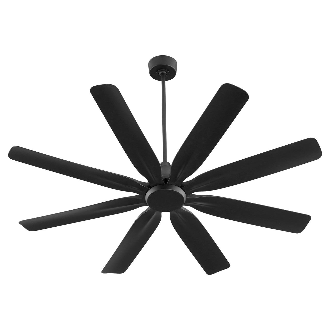 Quorum  Rosales 60" 8 Blade Fan - Matte Black 33608-59