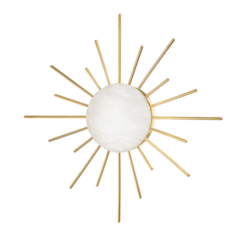 Corbett Lighting Havana Wall Sconce in Vintage Brass 337-01-VB