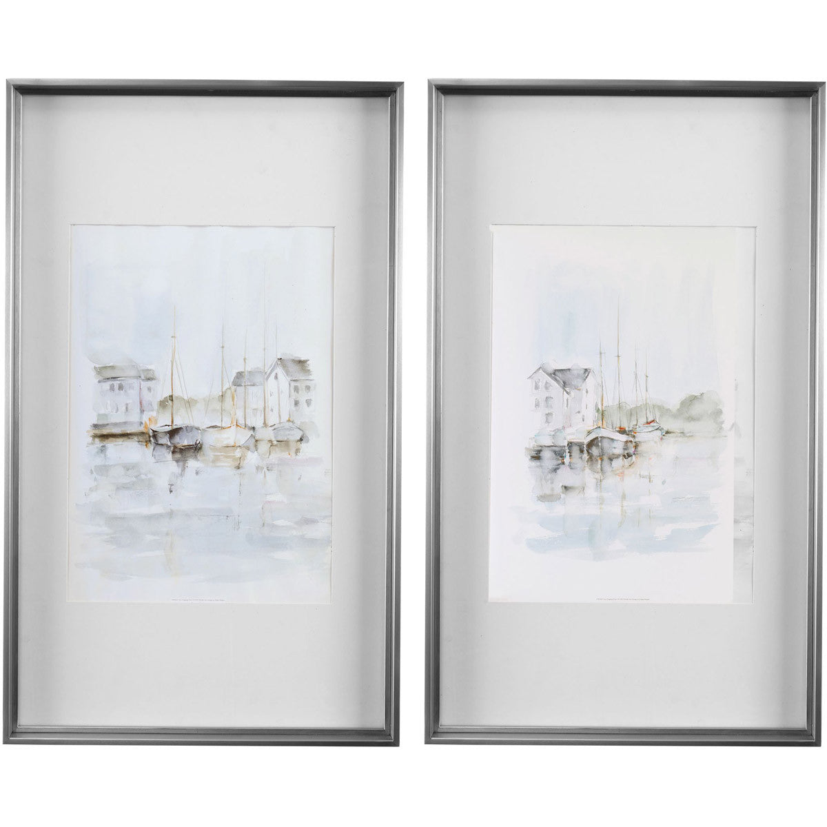 Uttermost New England Port Framed Prints S/2 33714