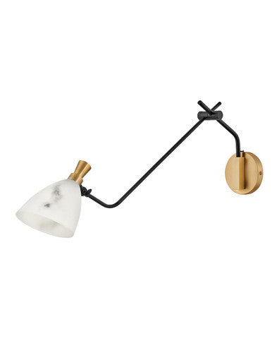 Hinkley Lighting Sinclair Single Light Sconce Heritage Brass 33792HB