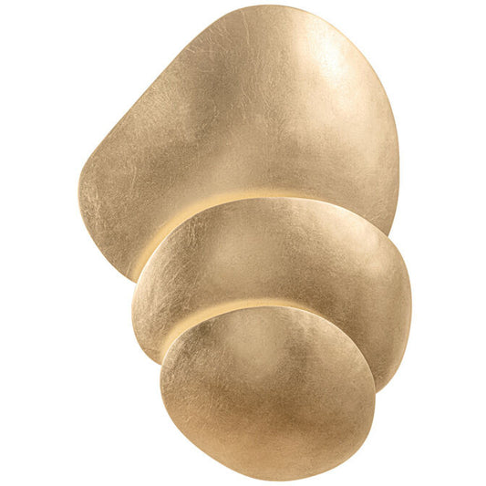 Corbett Lighting AKEMI Wall Sconce in Vintage Gold Leaf 339-03-VGL